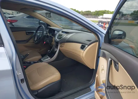 2012 Hyundai Elantra Gls/Limited z USA, uszkodzony, nr VIN KMHDH4AE6CU470053